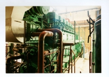 Постройка дизель агрегатной станции для АЭС Моховце
